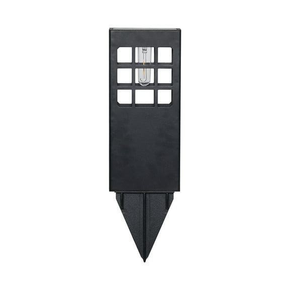 Westinghouse 155mm Intelligent Solar Filament Bollard Path Light - Matte Pearl Gray