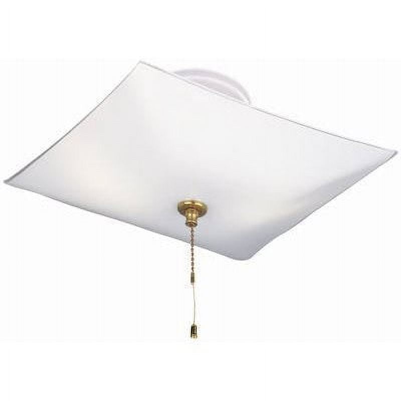 Westinghouse 2Light Ceiling Fixture With Pull Chain 1 Pack