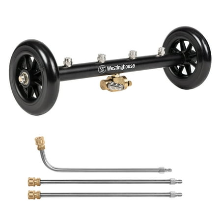 Westinghouse 2-in-1 Dual Function Water Broom/Undercarriage Attachment for Pressure Washers, 1/4" Quick-Connect