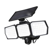Westinghouse 2000 Lumen LED Triple Head Solar Powered Security Light, Motion Activated in Black Finish, 150-Watt Equivalent