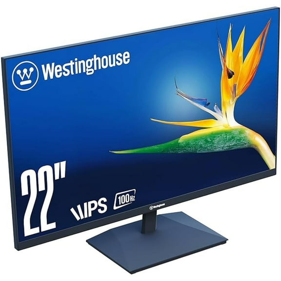 Westinghouse 22" FHD 1080p IPS Office Monitor, 100Hz, Adaptive Sync, Blue Light Filter