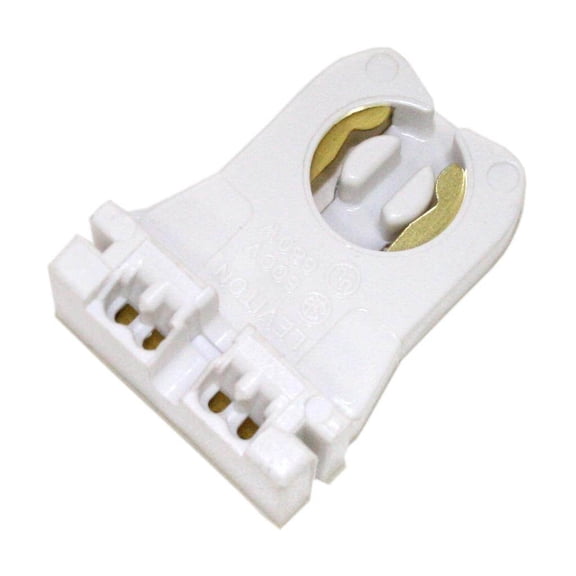 Westinghouse 22453 - Medium Bi Pin Turn Type Fluorescent Lamp Holder Socket (FLUOR-END    SHORT BI-PIN 660W-600V)