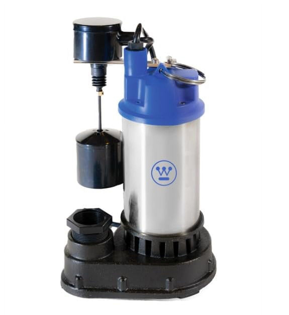 Westinghouse 3/4 HP Submersible Sump Pump Cast Iron and Stainless Steel Pumps Up To 6000