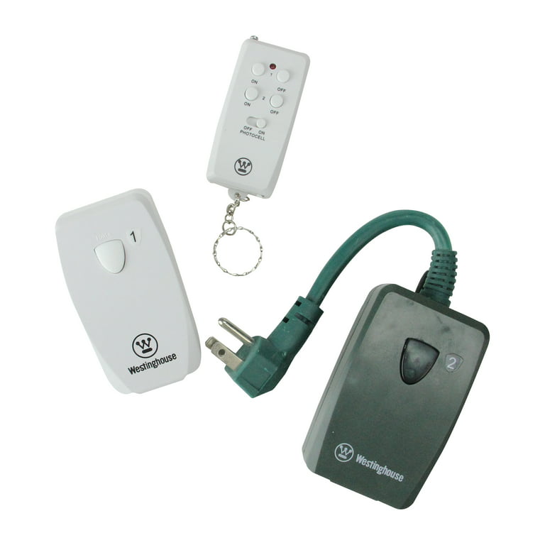 Westinghouse Indoor Wireless Remote System Plug 28064 100ft Range RF Switch