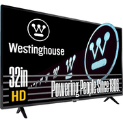 Westinghouse 32 720p HD LED TV, Non-Smart Flat Screen, HDMI/USB/VGA, V-Chip, Home or RV