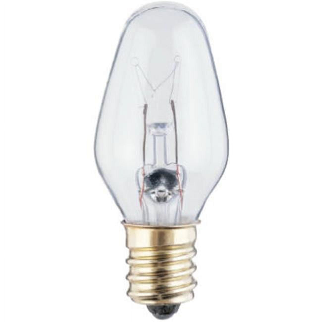 Clear Dimmable 7-Watt Decorative Night Light Bulbs, 4-Pack