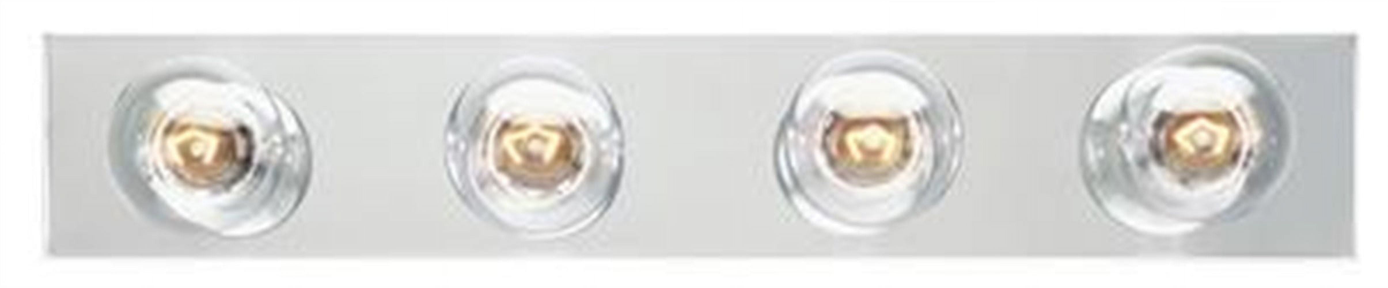 Westinghouse 4 Light Chrome Finish Strip Vanity Light