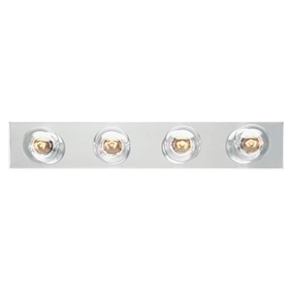 Westinghouse 4 Light Chrome Finish Strip Vanity Light