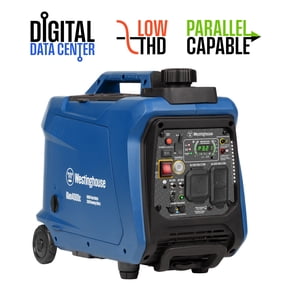 Westinghouse 4000 Peak Watt Gas Portable Inverter Generator with Remote Start & CO Sensor