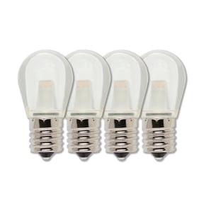 Westinghouse 4511420 10W Equivalent S11 Clear LED Light Bulb with Intermediate Base (4 Pack), Clear