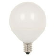 thumbnail image 1 of Westinghouse 4513120 60W Equivalent G16-1/2 Dimmable Soft White LED Light Bulb with Candelabra, Base Four Pack, 1 of 4