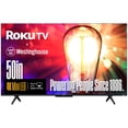thumbnail image 1 of Westinghouse 50” Mini-LED 4K UHD Roku TV, Dolby Vision HDR, QLED Quantum Color, Local Dimming, MEMC Motion, HomeKit, 1 of 9