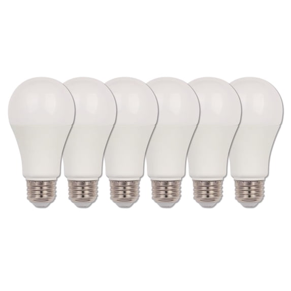 Westinghouse 5075020 Pack Of (6) 15 Watt Frosted Dimmable A19 Medium (E26) Led Bulbs -