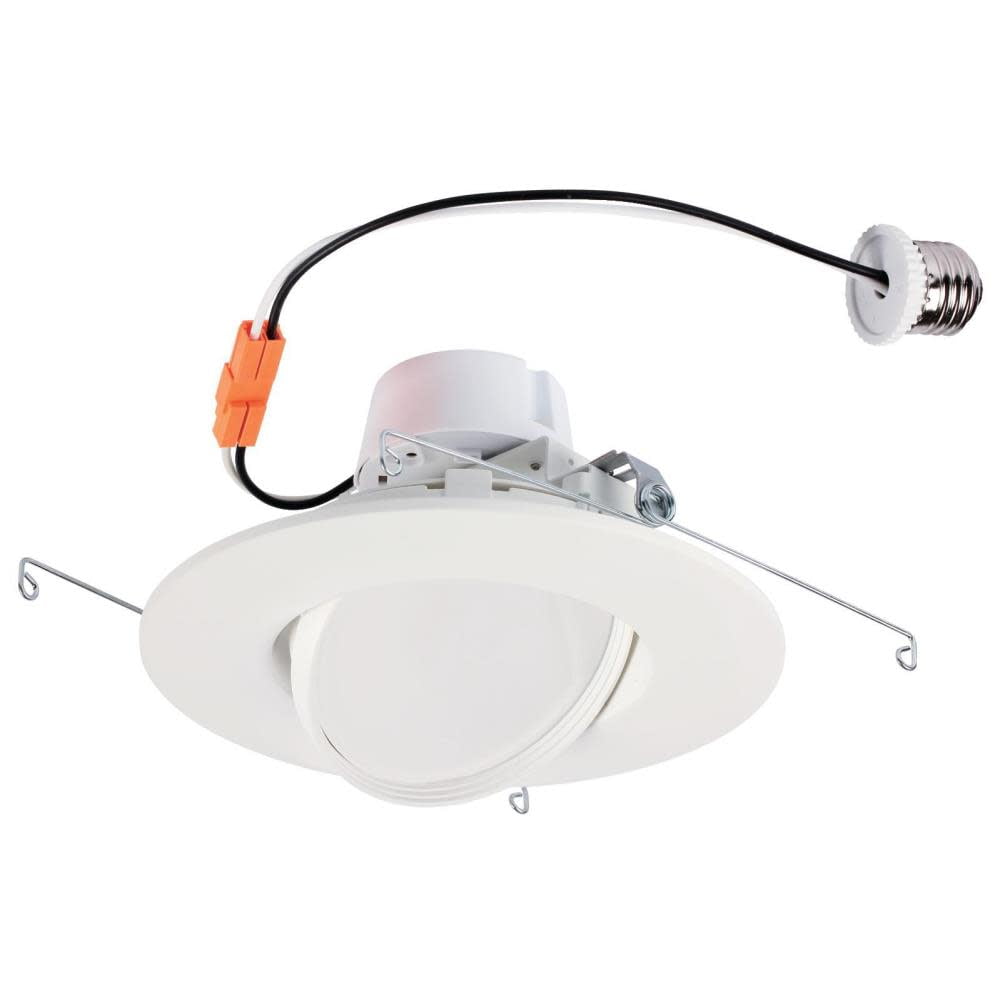 Sloped Ceiling Adjustable LED Downlight in Frost, Energy Star Certified