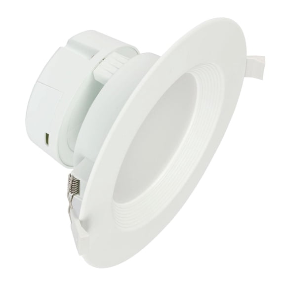 Westinghouse 5093000 6" Led Ic Rated Baffle Recessed Trim Canless Recessed Fixture - White