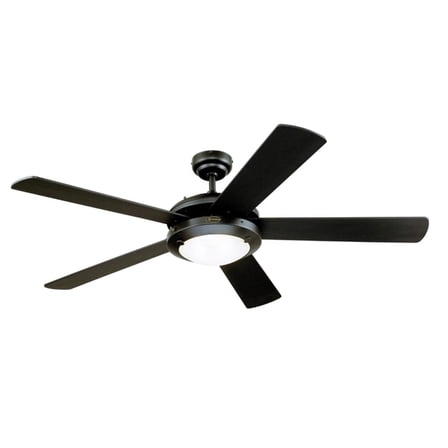 Westinghouse 52 in. Matte Black Comet Ceiling Fan
