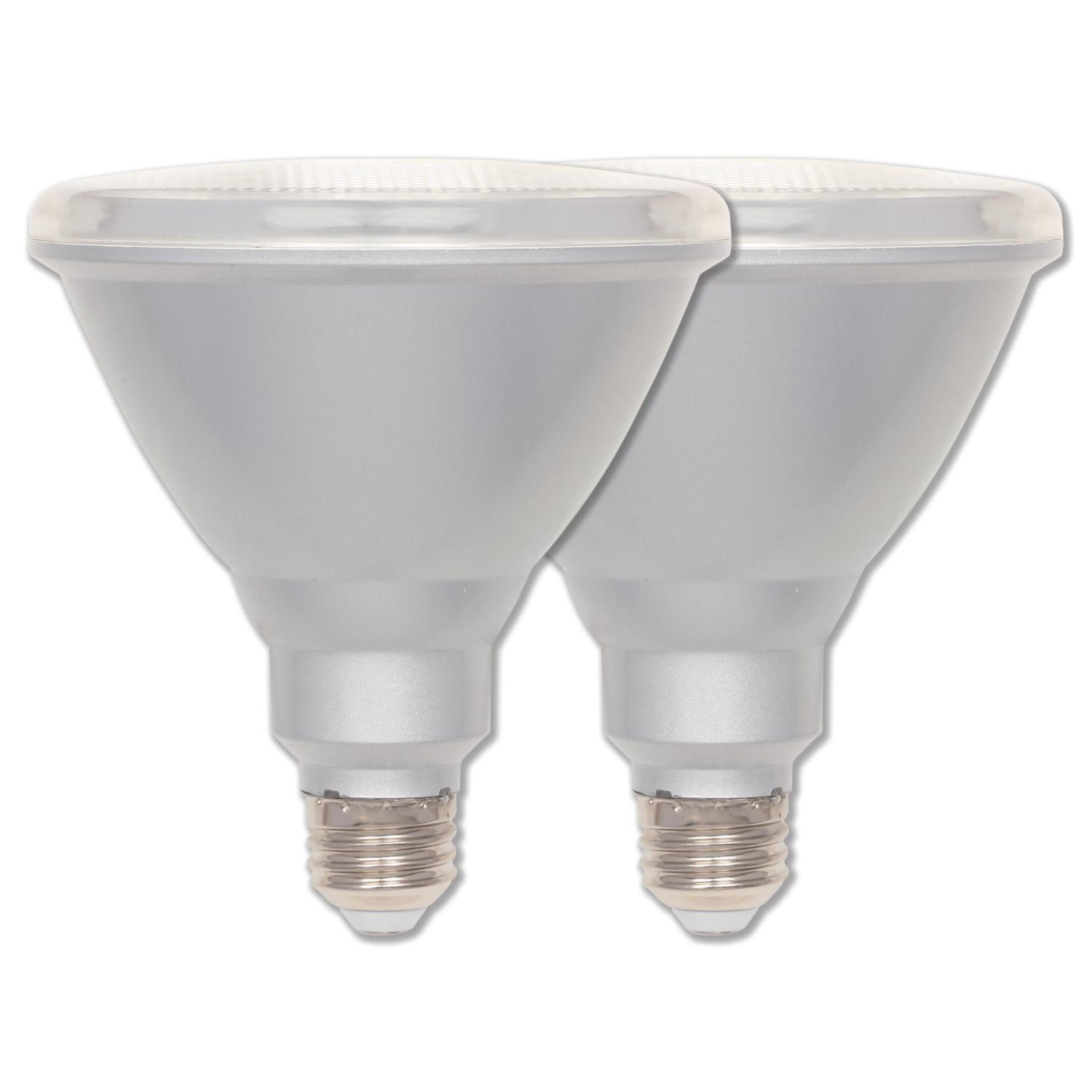 Clear Dimmable Energy Star PAR38 LED Flood Light Bulbs