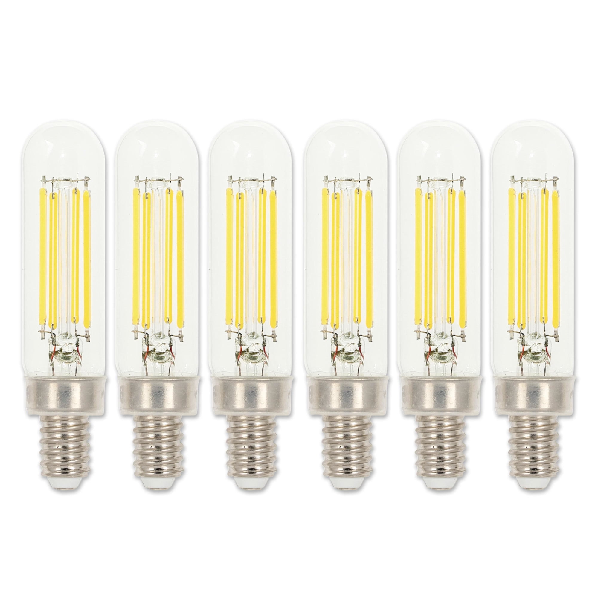 Westinghouse 5334020 Pack Of (6) 5 Watt Dimmable T6 Candelabra (E12) Led Bulbs- 600