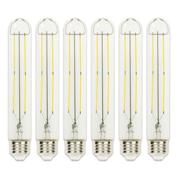 Westinghouse 5337020 Pack Of (6) 5 Watt Dimmable T9 Medium (E26) Led Bulbs- 600 Lumens,