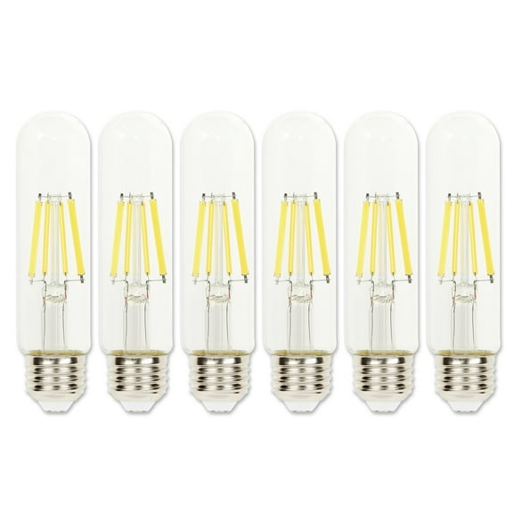 Westinghouse 5342020 Pack Of (6) 8 Watt Dimmable T10 Medium (E26) Led Bulbs- 1000 Lumens,