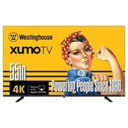 Westinghouse 55" Edgeless 4K UHD Smart TV with Xumo TV, HDR10, Voice Remote, Wifi, Dolby Sound