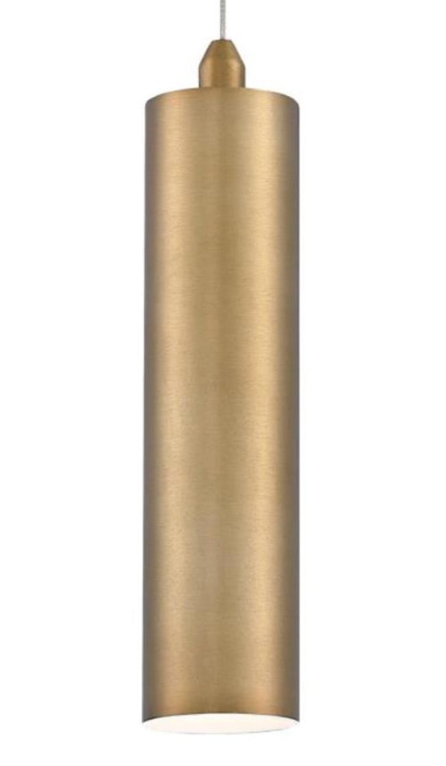 Rayman 5'' Brushed Brass LED Mini Pendant Light