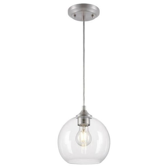 Westinghouse Lighting Tatze One Light Indoor Mini Pendant - 1-Light Brushed Nickel