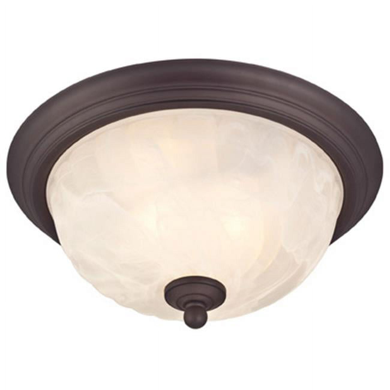 Westinghouse 6230900 Naveen TwoLight FlushMount Exterior Fixture, Oil