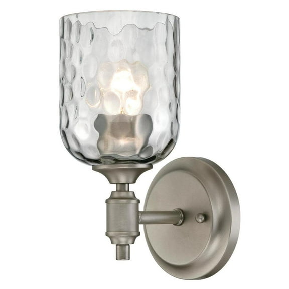 Westinghouse 6326600 Basset 1 Light 4-15/16" Wide Bathroom Sconce - Grey