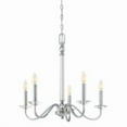 thumbnail image 1 of Westinghouse 6334200 Versailles 5 Light 22-1/4" Wide Taper Candle Chandelier - Chrome, 1 of 5