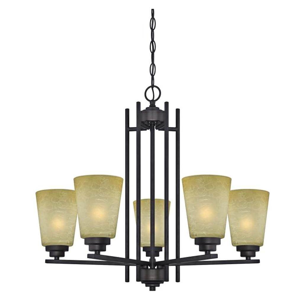 Westinghouse 63443 - 5 Light Indoor Chandelier (5LT Chand ORB 63443C)