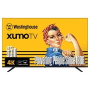 Westinghouse 65" Edgeless 4K UHD Smart TV with Xumo TV, HDR10, Voice Remote, Wifi, Dolby Sound