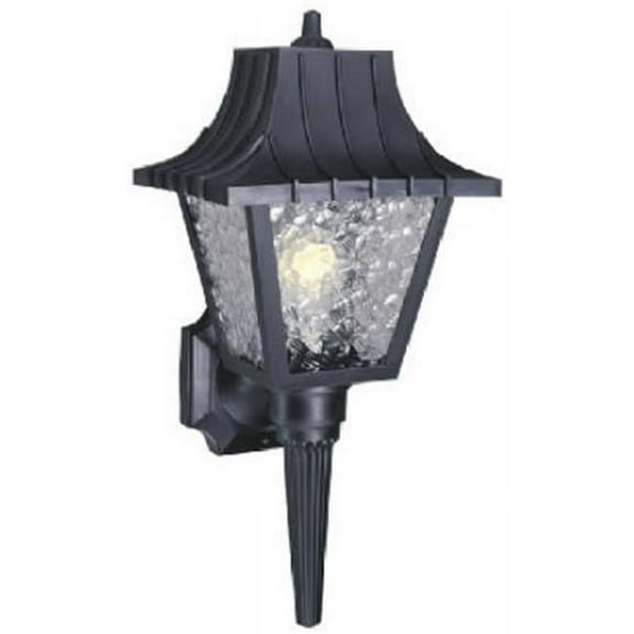 Westinghouse 66860 8 in. Single Light Black Wall Lantern