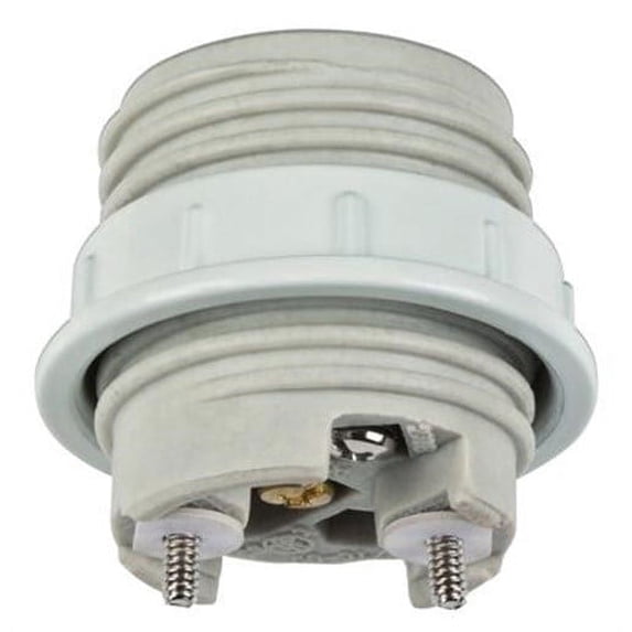 Westinghouse 7001000 1.5 in. Porcelain Threaded Socket with Metal Shade Ring