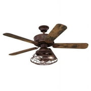 Westinghouse Lighting Barnett 48" Indoor Barnwood LED Ceiling Fan with Remote Control