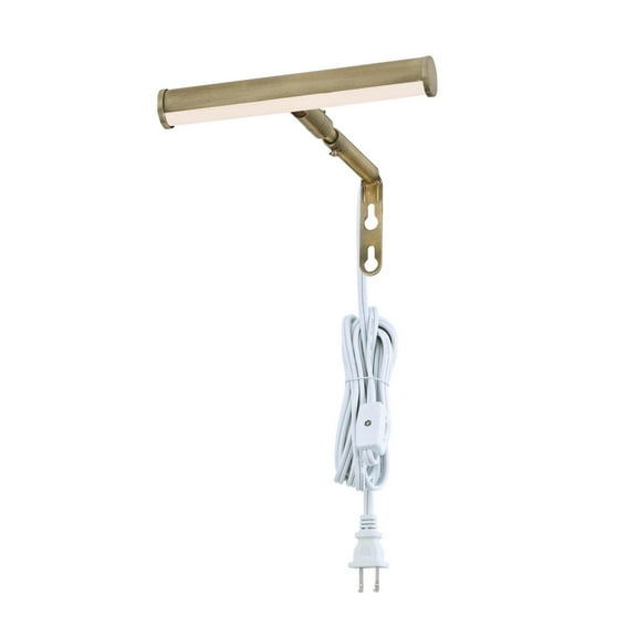 Westinghouse 7500700 7" Wide Led Plug-In Picture Light - Brass