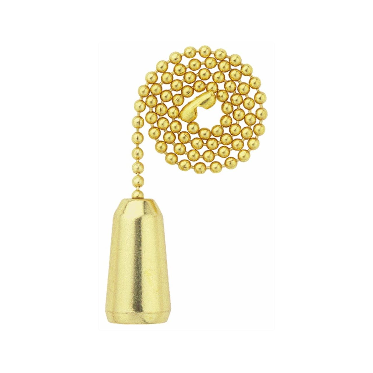 Westinghouse 77005 12 in. Brass Teardrop Decorative Pull Chain