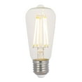 thumbnail image 1 of Westinghouse 8 Watt (100 Watt Equivalent) ST15 Dimmable Filament LED Light Bulb, Qty 6, 1 of 5