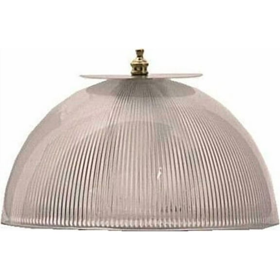 Westinghouse 8149300, Acrylic Prismatic Dome Clip-On Shade
