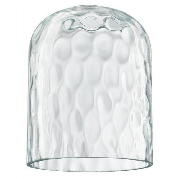 Westinghouse 85054 - 2.25" Fitter Smoke Grey Hammered Dome Shade (2 1/4" Smoke Grey Hammered Dome Shade)