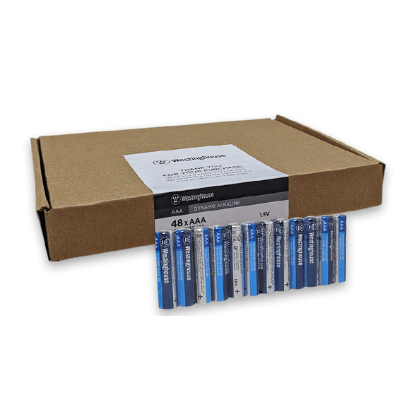 Westinghouse AAA Dynamo Alkaline Size: Box 48pk
