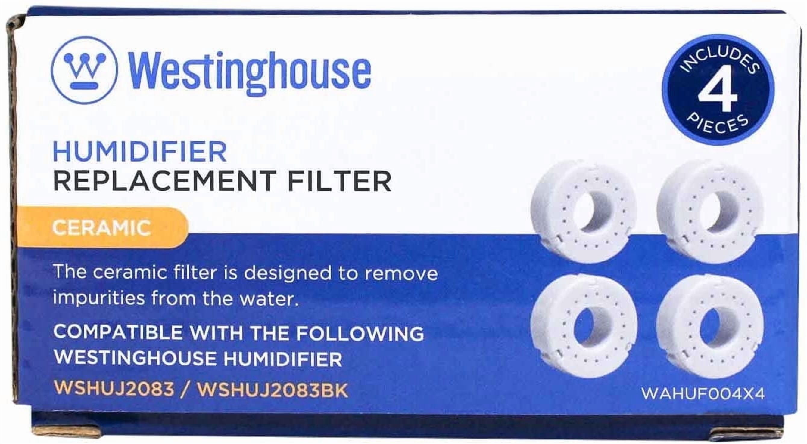 Westinghouse Ceramic Ball Filter (4-Pack) for Humidifiers - Honeycomb Air Filtration