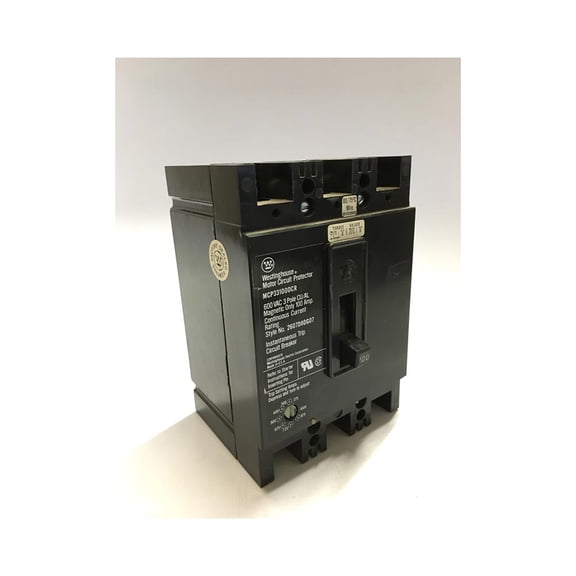 Westinghouse Circuit Breaker Cat.Mcp331000cr 100Amps