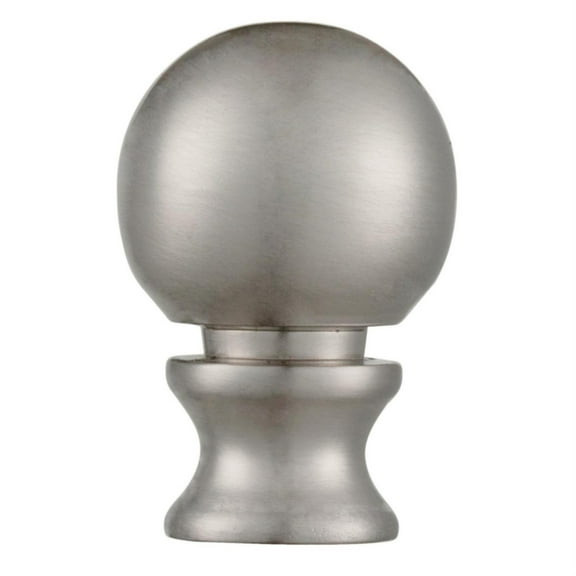 Westinghouse Classic Ball Lamp Finial Brushed Nickel Finish (7000600)