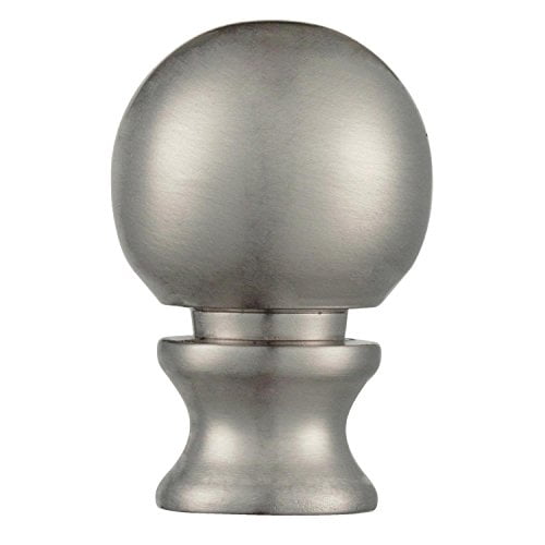 Westinghouse 7000600 1-1/2 Brushed Nickel Ball Lamp Finial