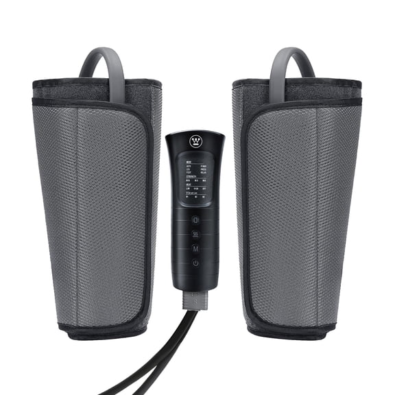 Westinghouse Corded Compression Calf Massager, Adjustable Heat, Fits Calves Up to 21 Inches