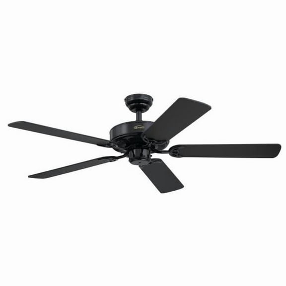 Open Box Westinghouse Contractor's Choice 52 in. Indoor Black Ceiling Fan