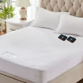 thumbnail image 1 of Westinghouse Electric Heated Mattress Pad with Dual Control, Sherpa Mattress Cover, 10 Heat Settings & 1-12-Hour Time Setting, 60“x 80", 1 of 8