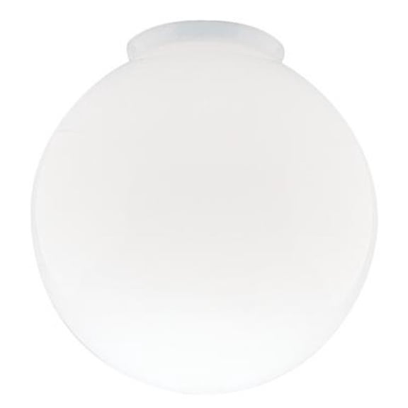 Westinghouse Glass Ball 8 In. Dia 4 In. Fitter White