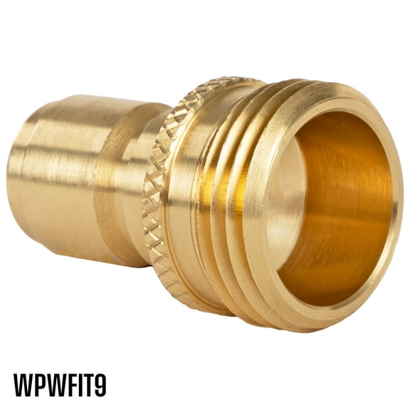 Westinghouse Heavy-Duty, M22-14MM Quick-Connect Hose Fitting for Pressure Washer and Hose Connections, 3/4" GHT